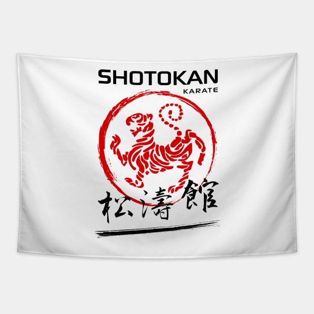 1459121_1-26 Shotokan Karate Tiger Tapestry Official Karate Merch