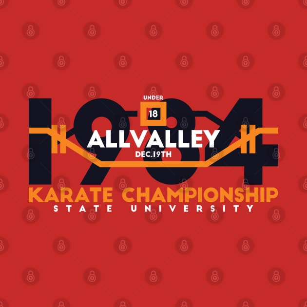 1921338_1-1 Karate Kid Karate Championship Throw Pillow Official Karate Merch