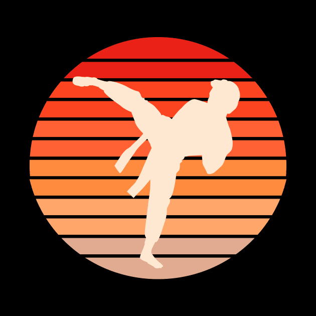 19834388_0-4 Karate Retro Throw Pillow Official Karate Merch