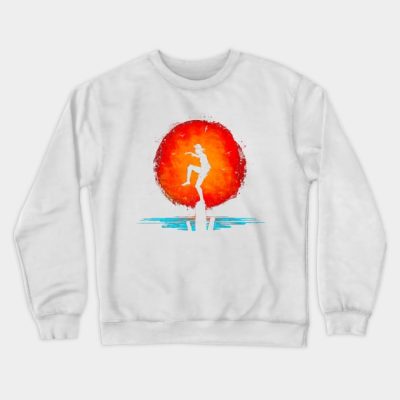 Karate Kid Minimal Tribute Painting Crewneck Sweatshirt Official Karate Merch