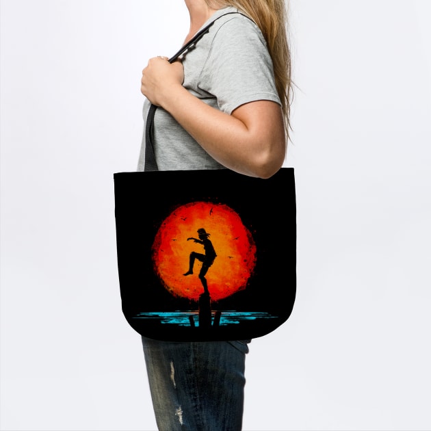 293663_1-19 Karate Kid Minimal Tribute Painting Tote Official Karate Merch