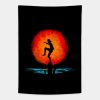 Karate Kid Minimal Tribute Painting Tapestry Official Karate Merch