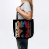 Retro Karate Pose Silhouette Tote Official Karate Merch
