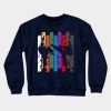 Retro Karate Silhouette Crewneck Sweatshirt Official Karate Merch
