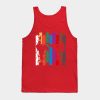 Retro Karate Silhouette Tank Top Official Karate Merch