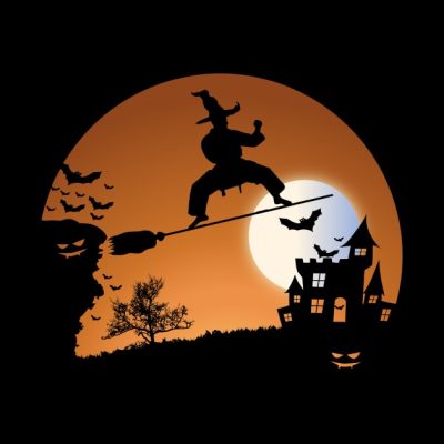 Karate Halloween Tapestry Official Karate Merch