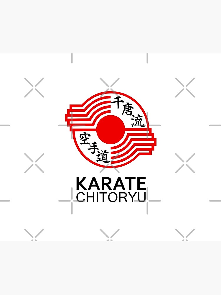 flat750x075f-pad750x1000f8f8f8.u2-13 Chitoryu Karate Symbol And Kanji Tapestry Official Karate Merch
