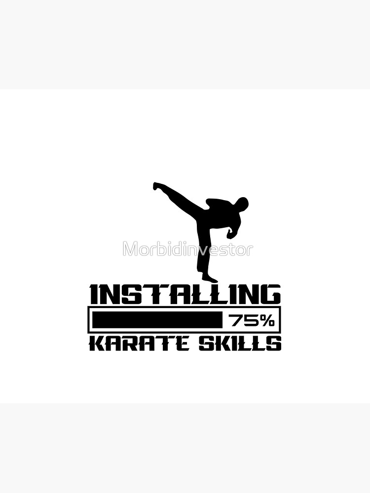flat750x075f-pad750x1000f8f8f8.u2-14 Installing Karate Skills - Karate Skills - Karate Lover Desing Tapestry Official Karate Merch