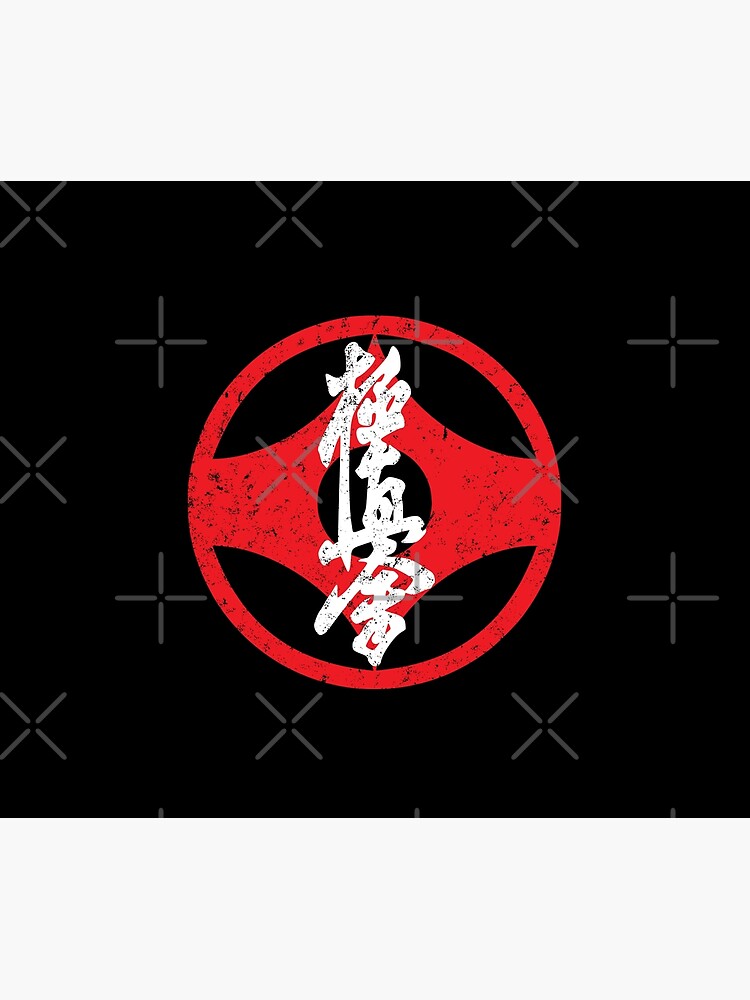 flat750x075f-pad750x1000f8f8f8.u2-5 Kyokushin Kaikan Karate Symbol Kyokushinkai Dojo Tapestry Official Karate Merch