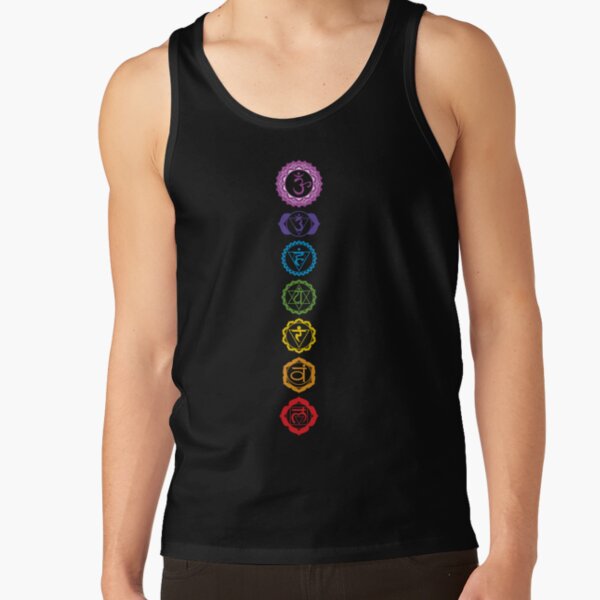 ratankx186010101001c5ca27c6front-c288321600600-bgf8f8f8-8 Chakras - The 7 Centers Of Force Tank Top Official Karate Merch