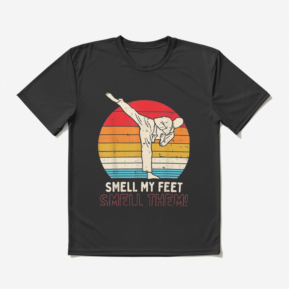 ssrcoactive_tshirtflatlay10101001c5ca27c6frontsquare1000x1000-8 Smell My Feet Smell Them Karate Taekwondo T-Shirt Official Karate Merch