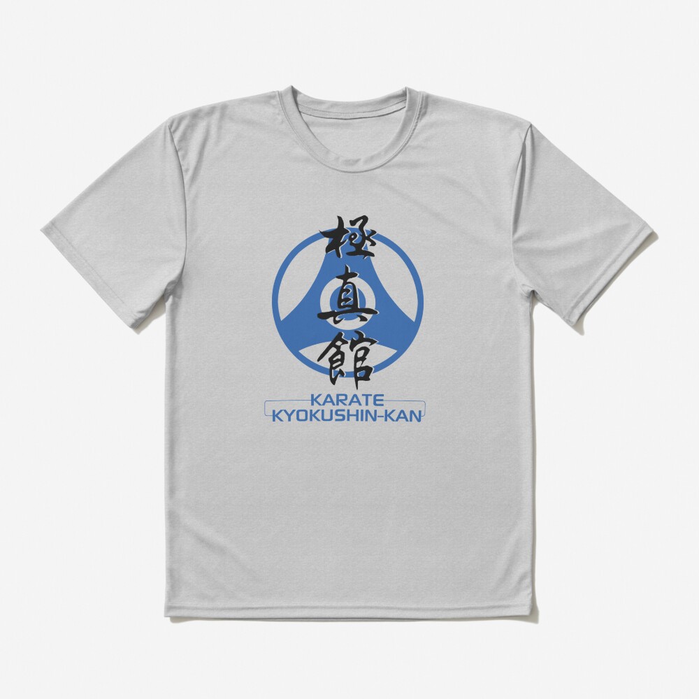 ssrcoactive_tshirtflatlayheather_greyfrontsquare1000x1000-2 Kyokushin-Kan Kanku & Kanji T-Shirt Official Karate Merch