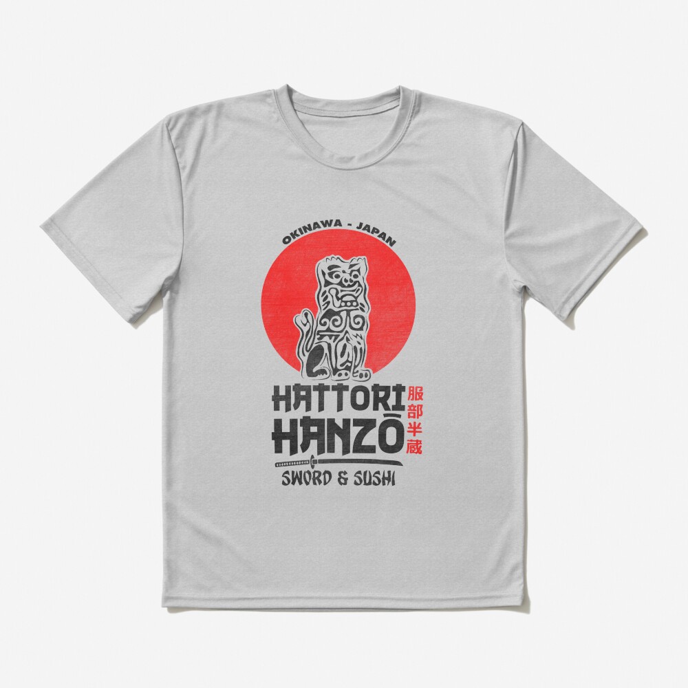 ssrcoactive_tshirtflatlayheather_greyfrontsquare1000x1000 Hattori Hanzo T-Shirt Official Karate Merch