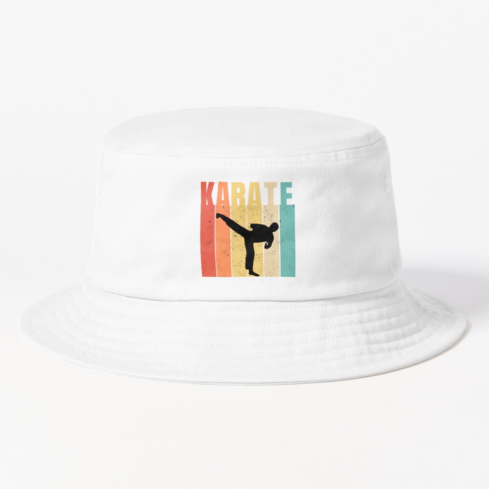 ssrcobucket_hatproductfafafaca443f4786srpsquare1000x1000-bgf8f8f8.u2-2 Retro Karate, Vintage Karate Bucket Hat Official Karate Merch