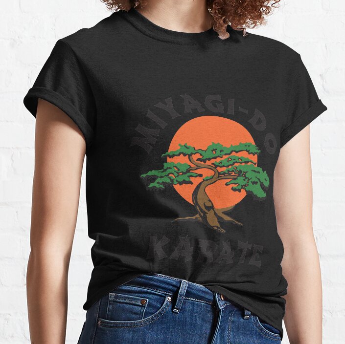 ssrcoclassic_teewomens10101001c5ca27c6front_altsquare_product1000x1000.u1-3 Miyagi Do Karate T-Shirt Official Karate Merch