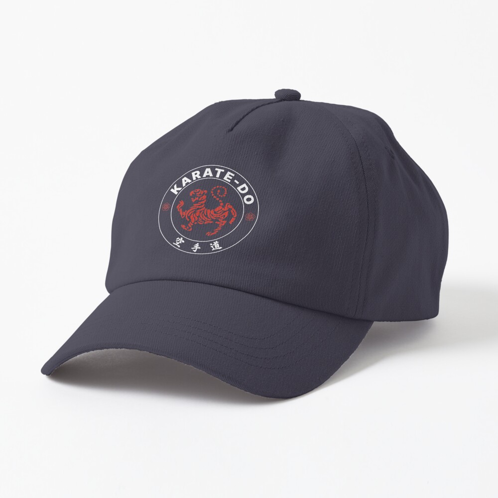ssrcodad_hatproduct322e3f696a94a5d4front_three_quartersquare1000x1000-bgf8f8f8-10 Circle Logo - Shotokan Karatedo - White Cap Official Karate Merch