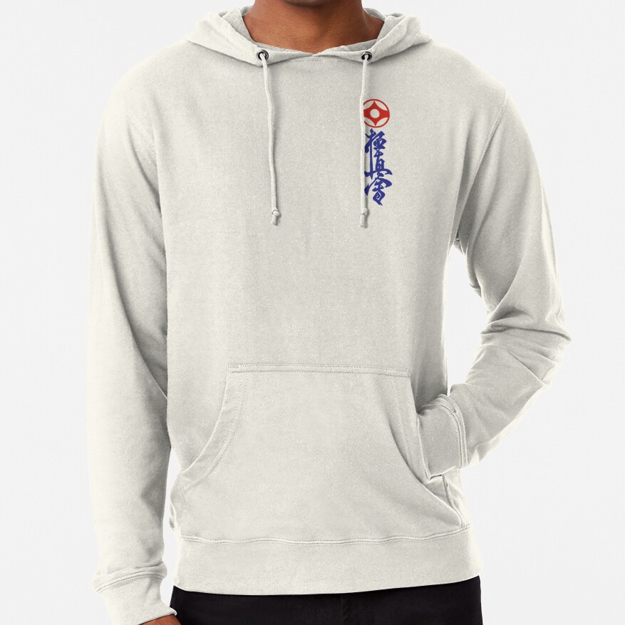 ssrcolightweight_hoodiemensoatmeal_heatherfrontsquare_productx1000-bgf8f8f8-18 Kyokushin Kaku And Kanji Hoodie Official Karate Merch