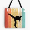 Retro Karate, Vintage Karate Tote Bag Official Karate Merch