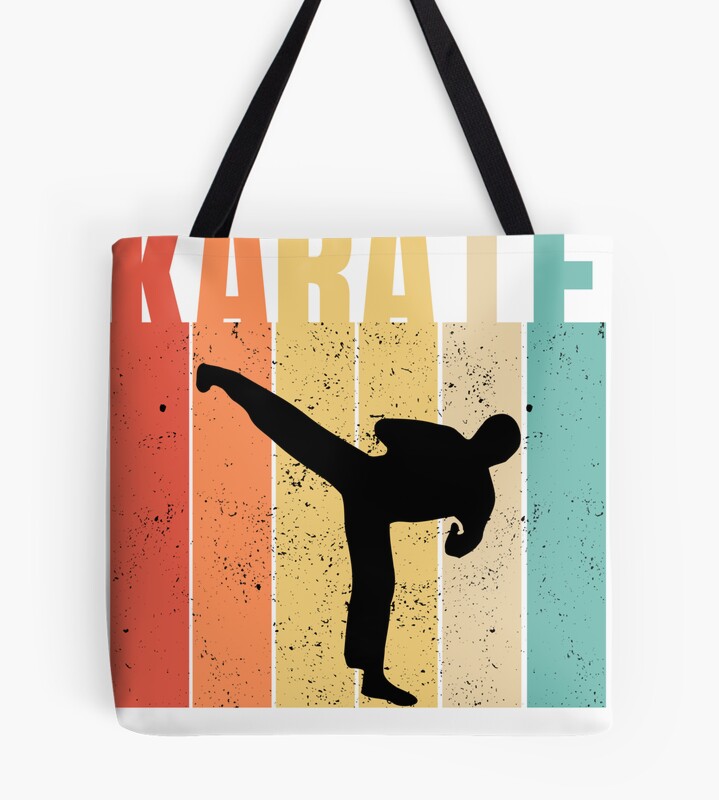 tb1040x1040large-c1198800800-bgf8f8f8.u8-10 Retro Karate, Vintage Karate Tote Bag Official Karate Merch