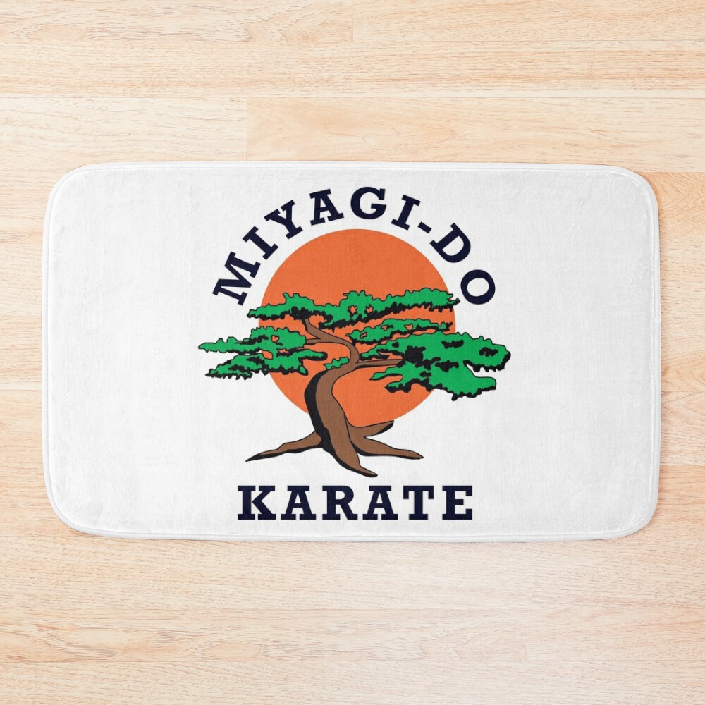 urbathmat_flatlay_largesquare1000x1000.1u5-2 Miyago Do Karate Bath Mat Official Karate Merch