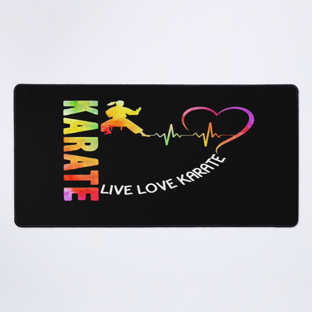 urdesk_mat_flatlaysquare1000x1000-17 Live Love Karate Mouse Pad Official Karate Merch