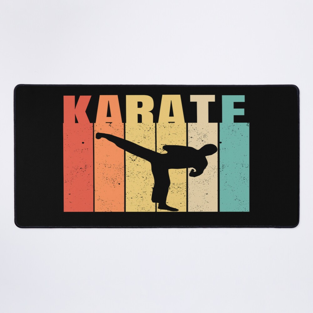 urdesk_mat_flatlaysquare1000x1000-3 Retro Karate, Vintage Karate Mouse Pad Official Karate Merch