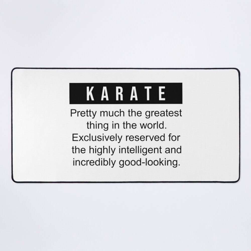 urdesk_mat_flatlaysquare1000x1000-8 Funny Karate Definition Mouse Pad Official Karate Merch