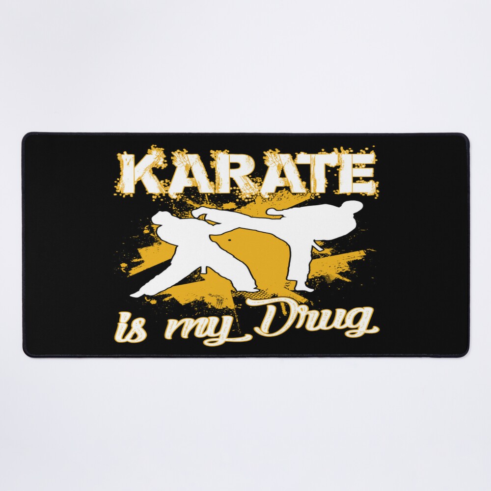 urdesk_mat_flatlaysquare1000x1000-9 Karate Is My Drug Mouse Pad Official Karate Merch