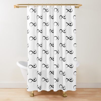 Karate Infinity Shower Curtain Official Karate Merch