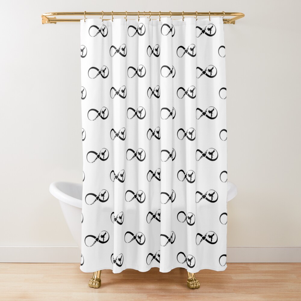 urshower_curtain_closedsquare1000x1000.1-17 Karate Infinity Shower Curtain Official Karate Merch