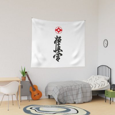 Kyokushin Karate (Black) Tapestry Official Karate Merch