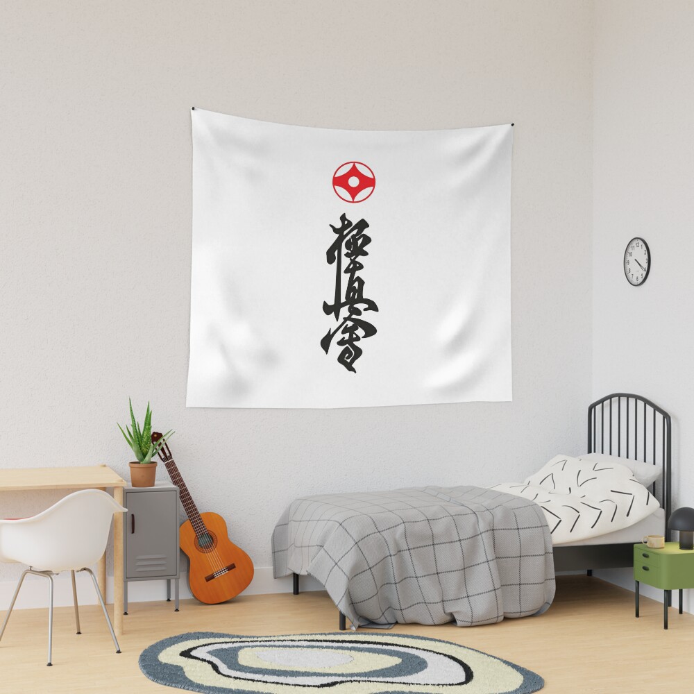 urtapestry_lifestyle_dorm_mediumsquare1000x1000.u2-10 Kyokushin Karate (Black) Tapestry Official Karate Merch