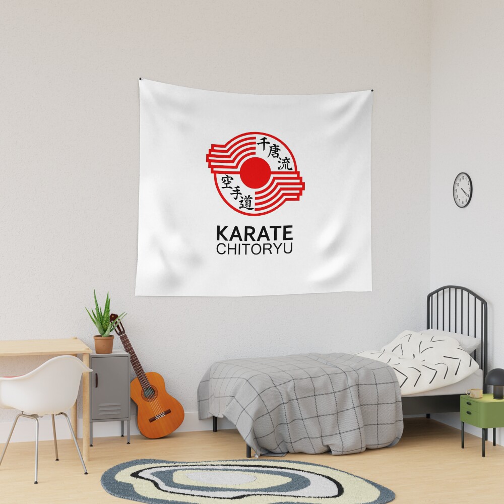 urtapestry_lifestyle_dorm_mediumsquare1000x1000.u2-13 Chitoryu Karate Symbol And Kanji Tapestry Official Karate Merch