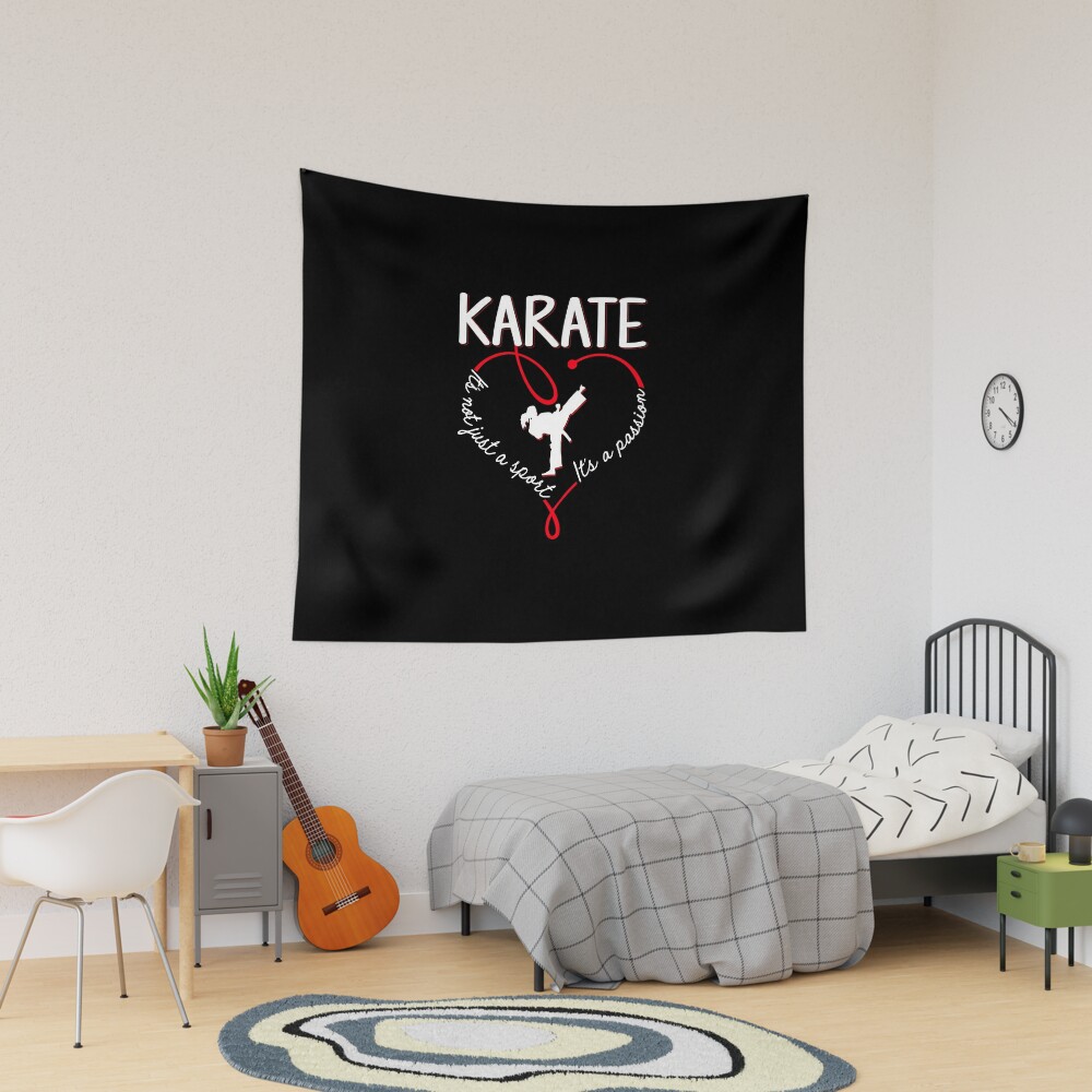 urtapestry_lifestyle_dorm_mediumsquare1000x1000.u2-3 Karate Is Passion Tapestry Official Karate Merch