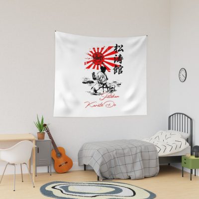 Shotokan Karate Tekki Stance Tapestry Official Karate Merch